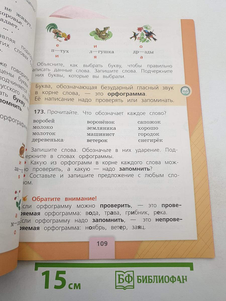 Русский язык. 2 класс. Часть 1