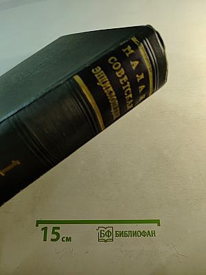 Малая Советская Энциклопедия. Том 1: А - Буковина