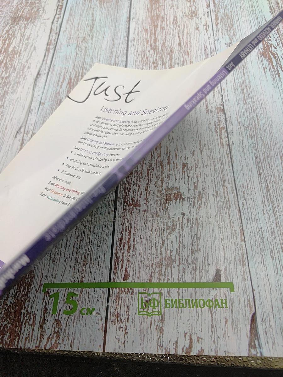 Just Listening and Speaking Pre-Intermediate