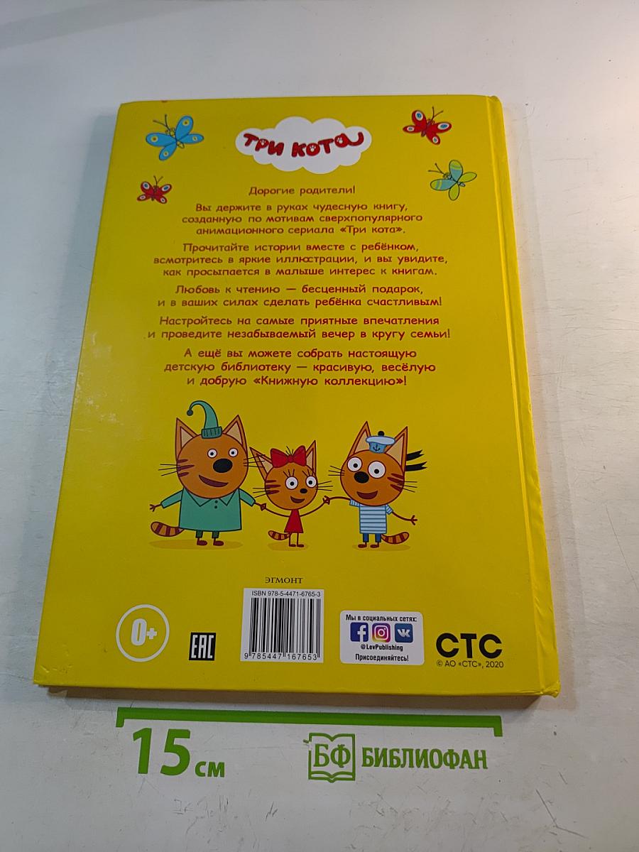 Большая книга про котят. Три Кота. Новые истории