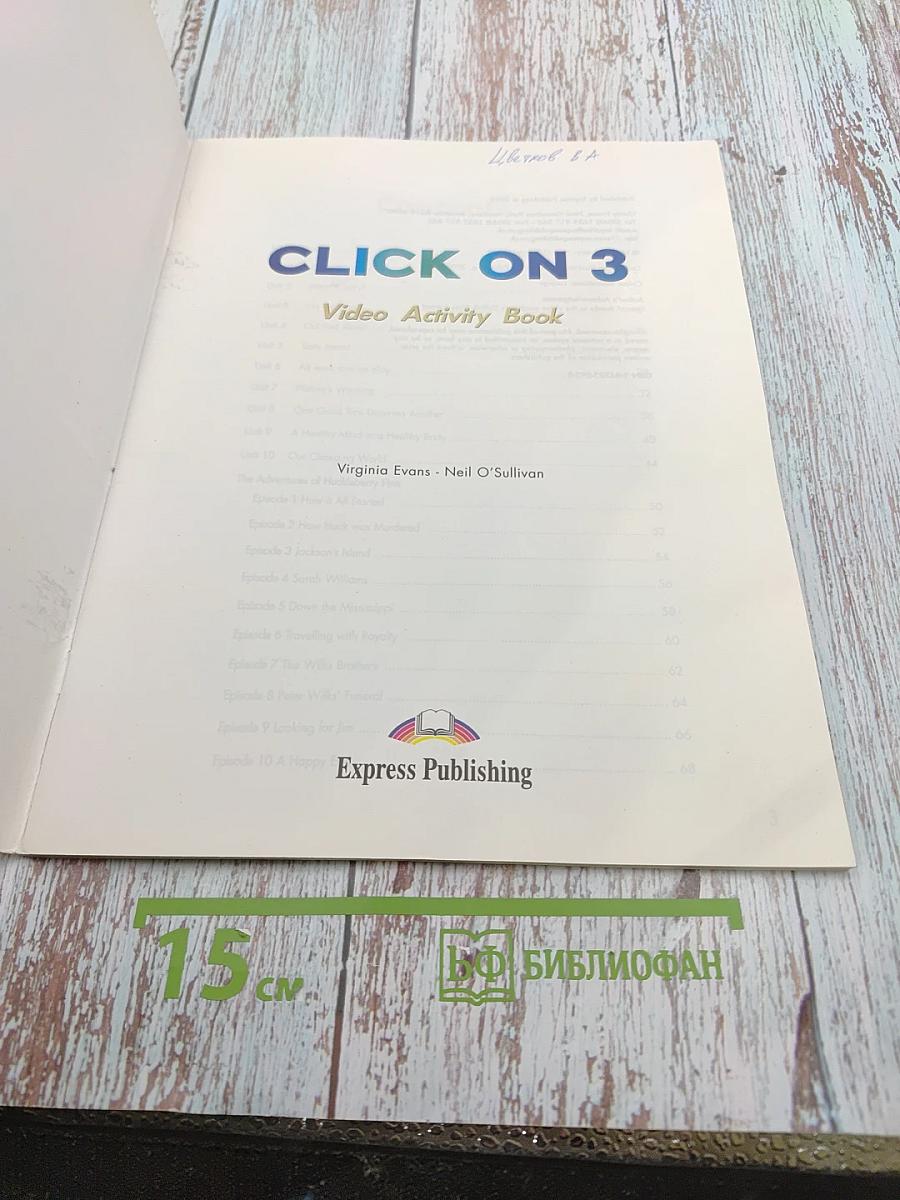CLICK ON 3 Video Activity Book