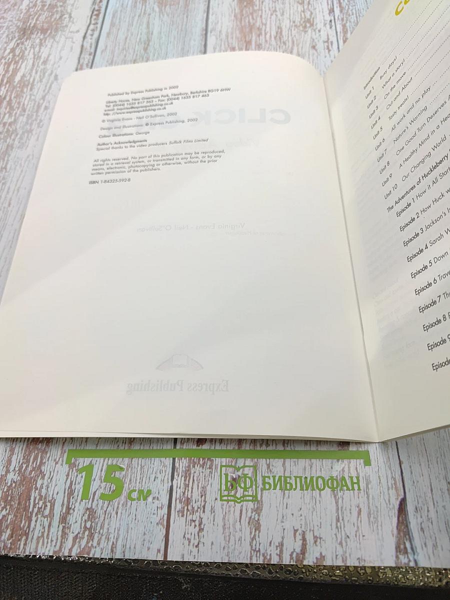 CLICK ON 3 Video Activity Book