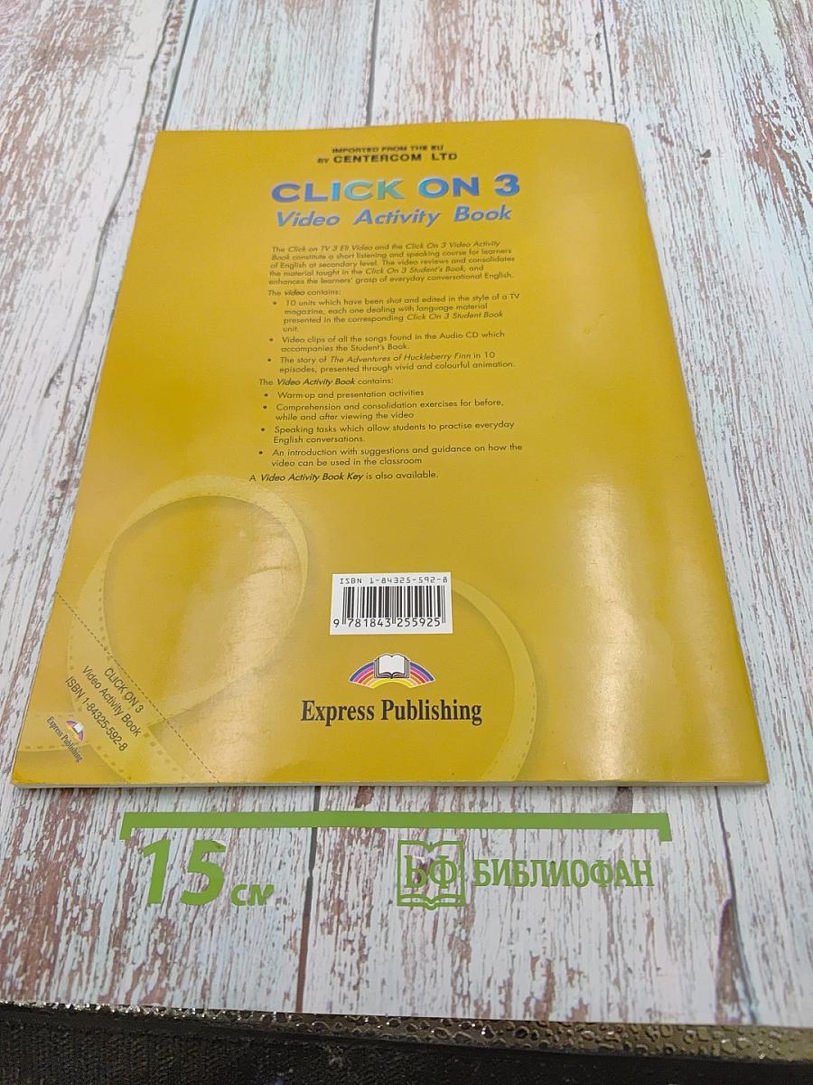 CLICK ON 3 Video Activity Book