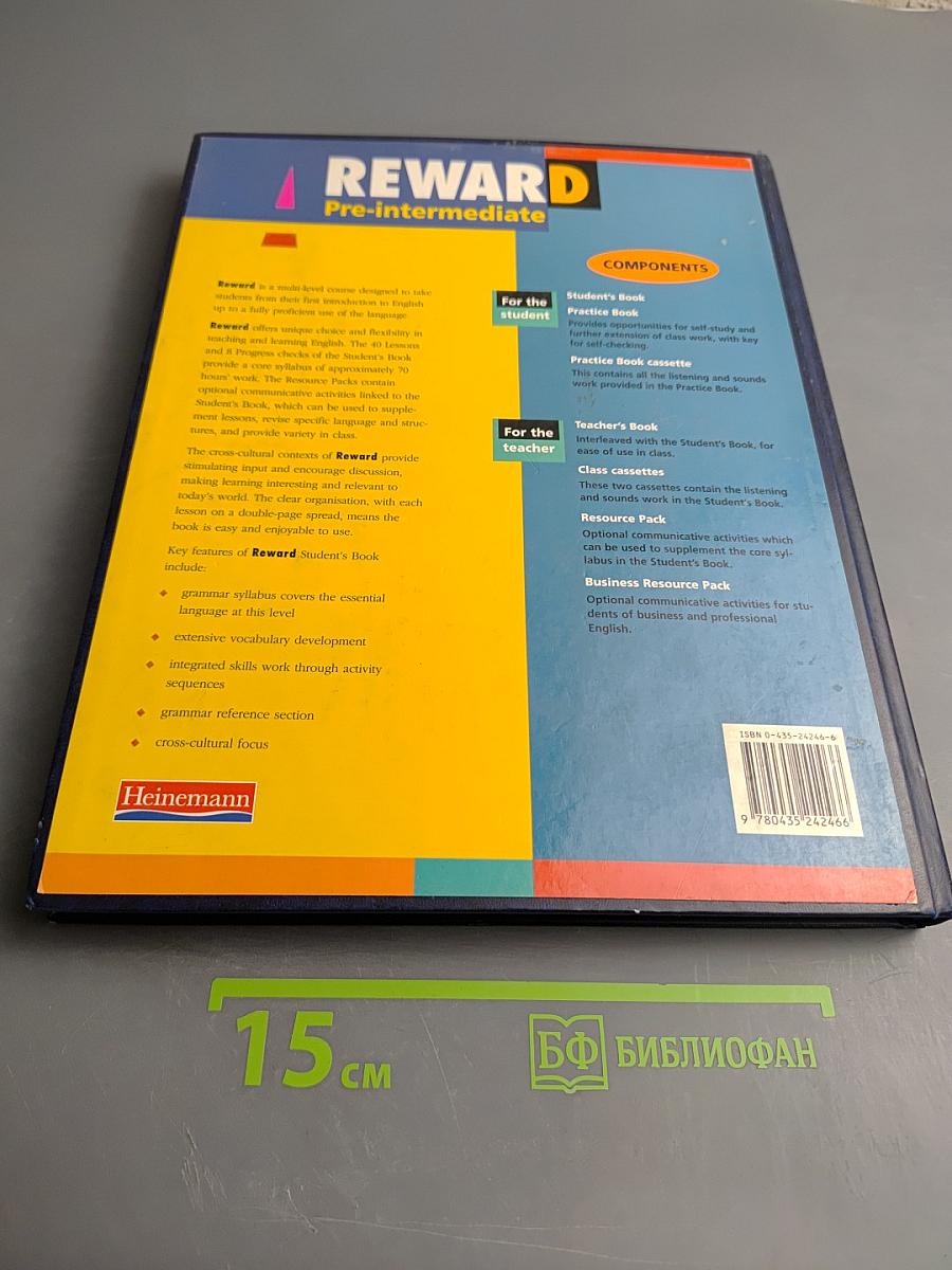REWARD Pre-intermediate Teacher's Book