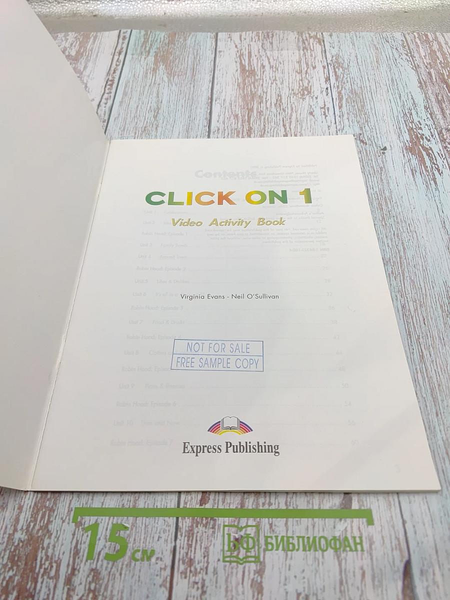 CLICK ON 1 Video Activity Book