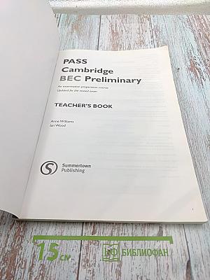 PASS Cambridge BEC Preliminary Teacher's Book