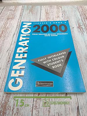 Generation 2000 Teacher's Book 3
