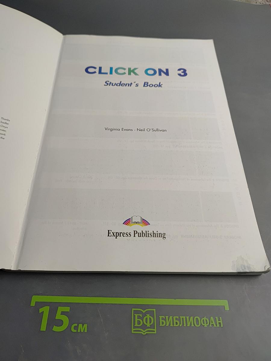 CLICK ON 3 Student's Book