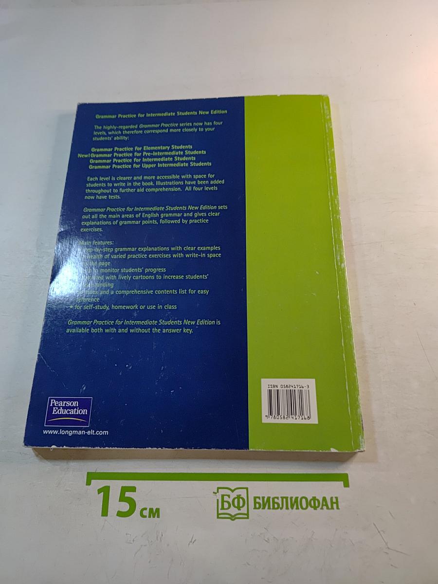 Grammar Practice for Intermediate Students with key