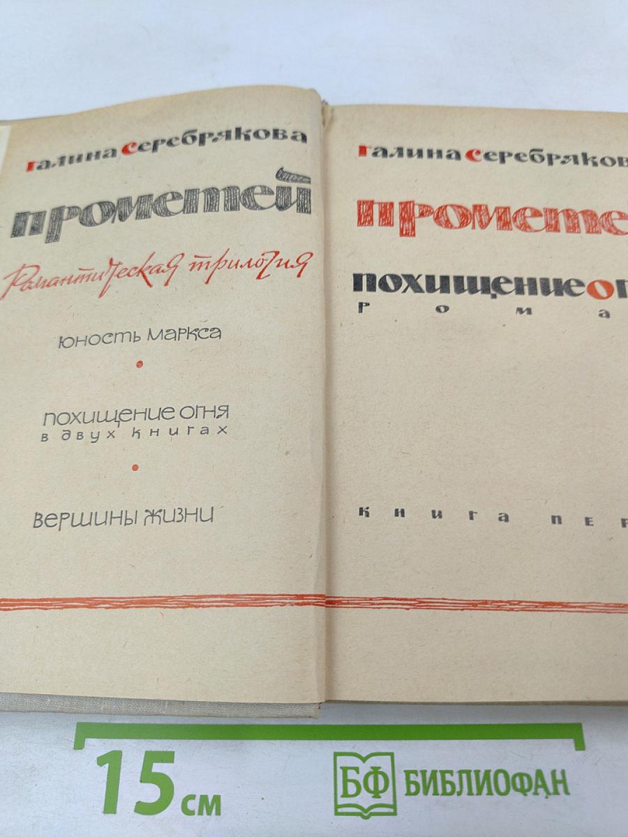 Прометей. Похищение огня. Книга первая