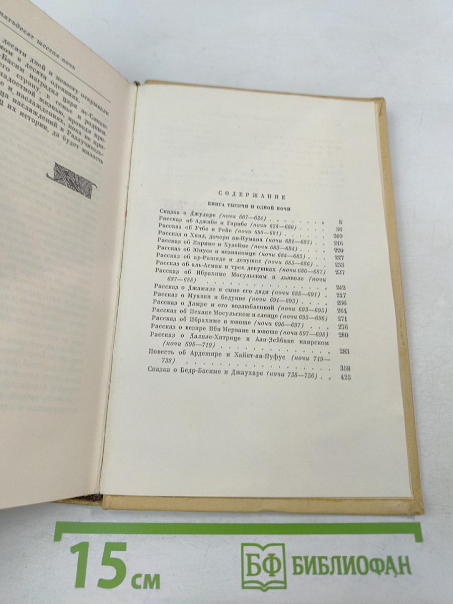 Книга тысячи и одной ночи. Том 6