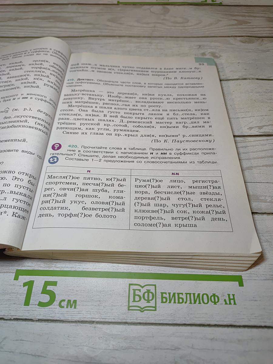 Русский язык 6 класс Часть 2