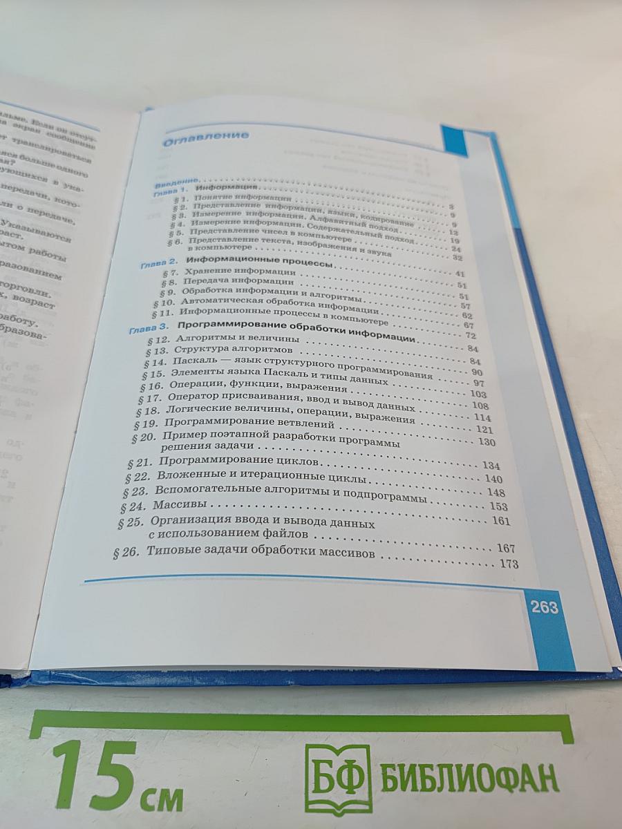 Информатика 10 класс Учебник