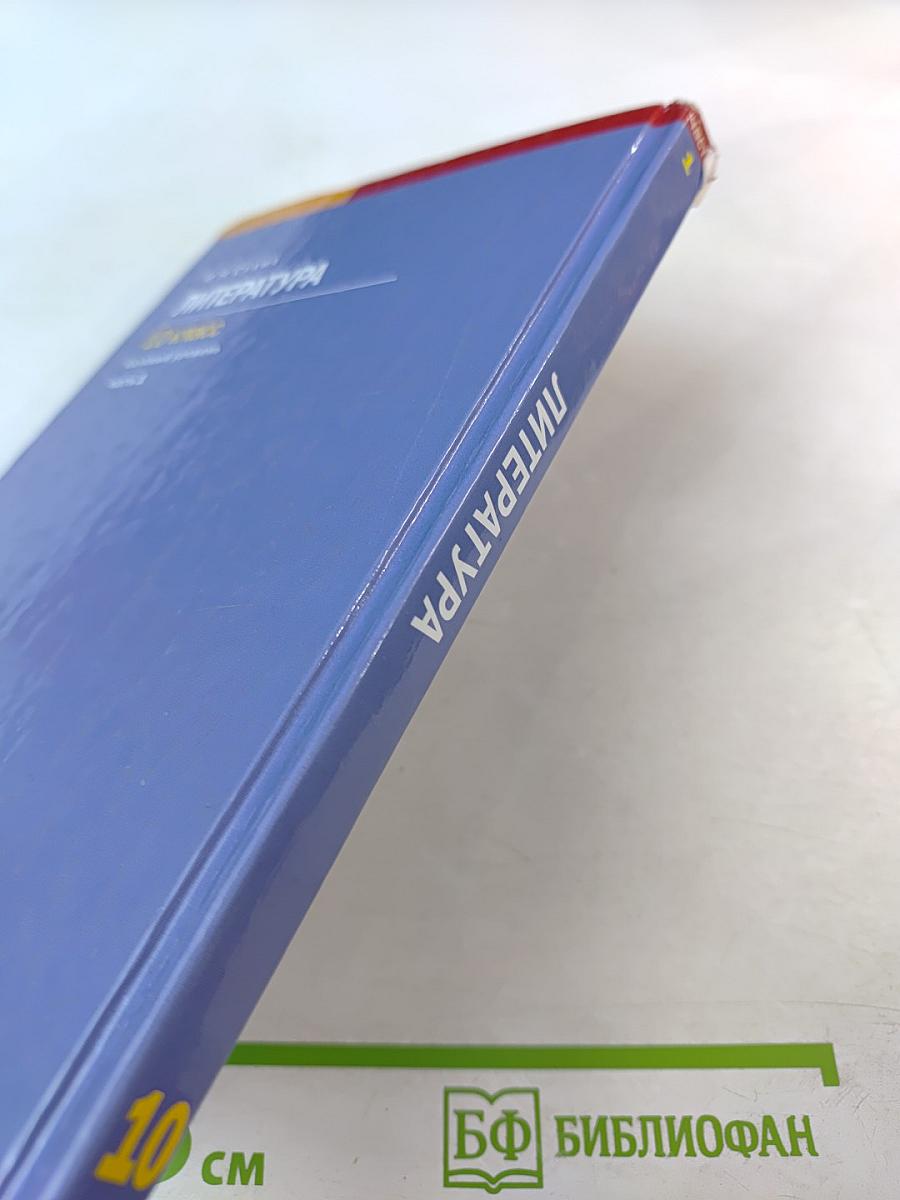 Литература 10 класс. Базовый уровень. Часть 1