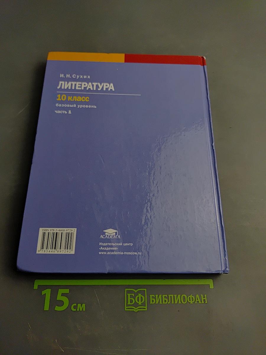 ЛИТЕРАТУРА 10 класс, часть 1