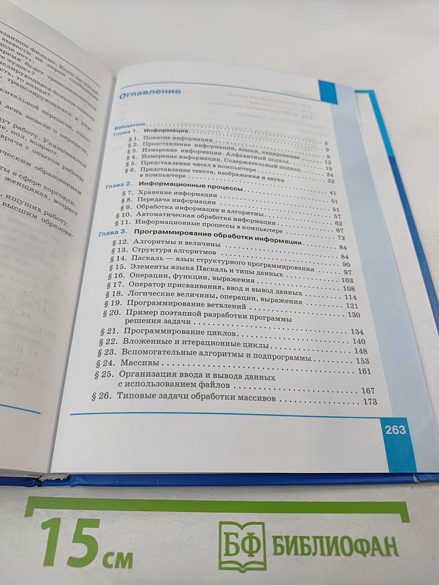 Информатика 10 класс (базовый уровень)