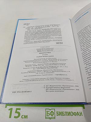 Информатика 11 класс Учебник