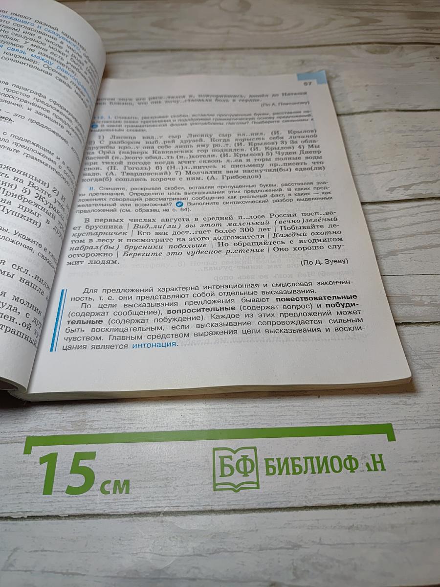 Русский язык 8 класс Учебник