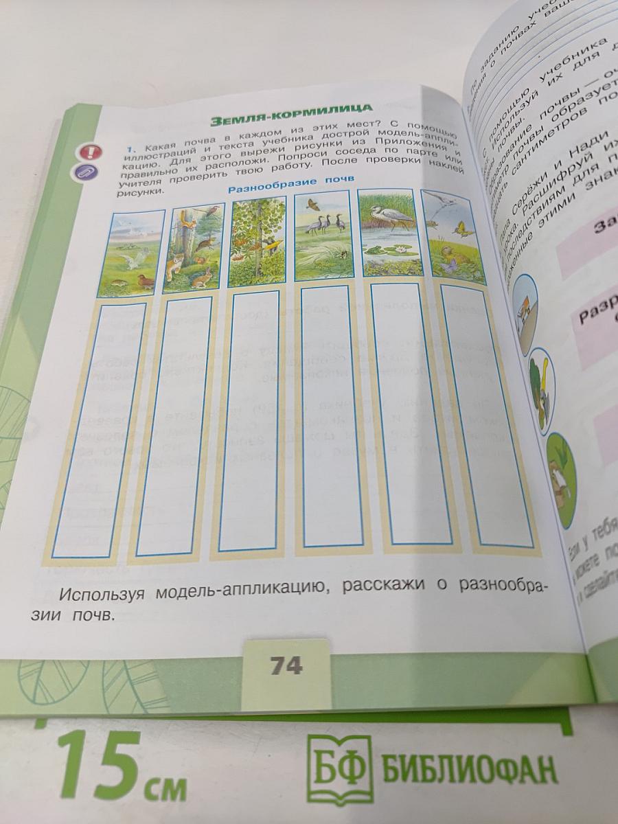 Окружающий мир. Рабочая тетрадь для 4 класса. Часть 1