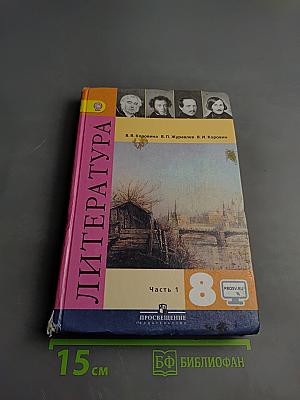 Литература. 8 класс. Часть 1