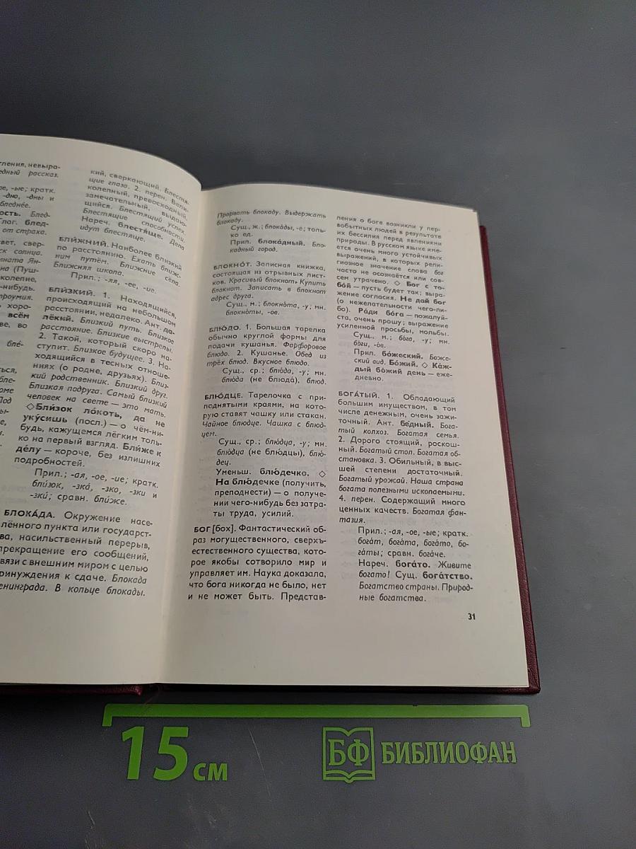 Толковый словарь русского языка для учащихся национальных школ