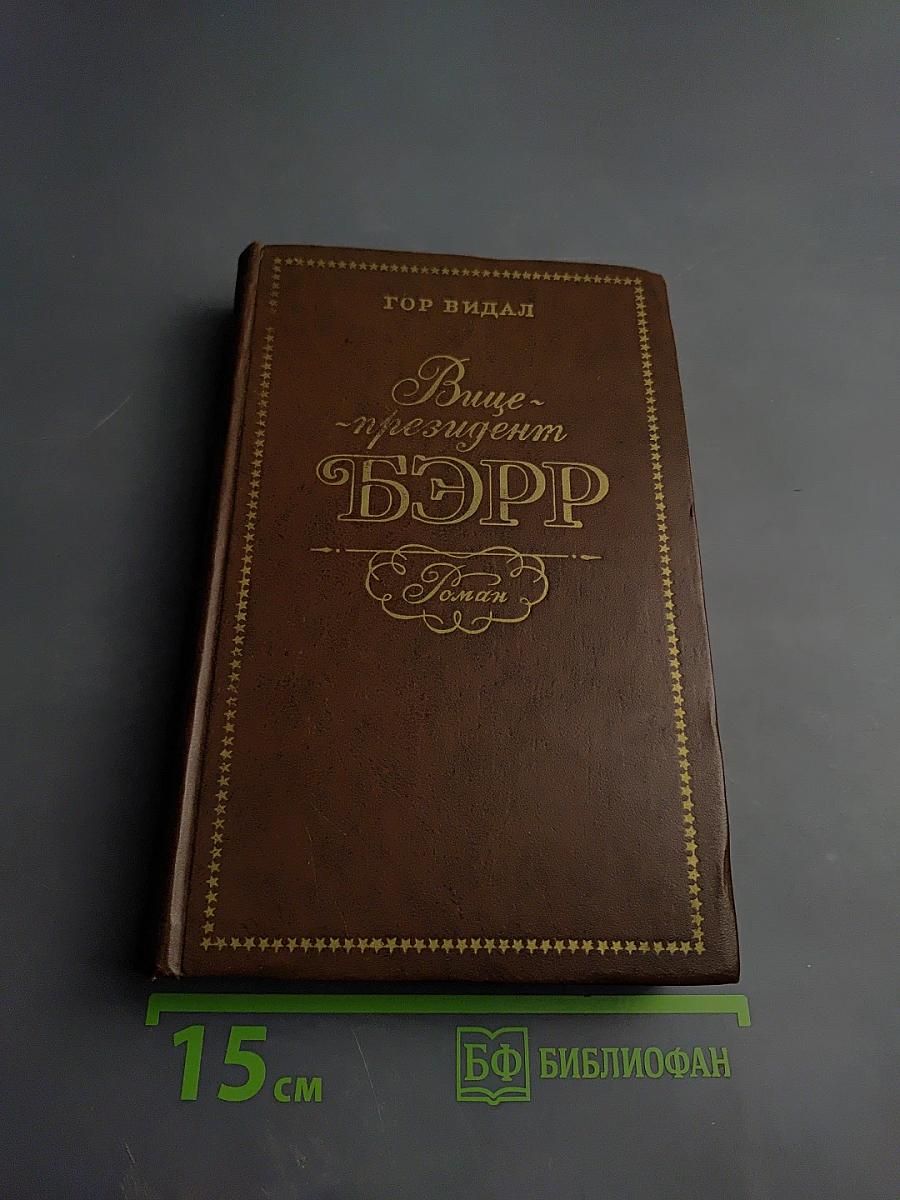 Вице-президент Бэрр. Роман