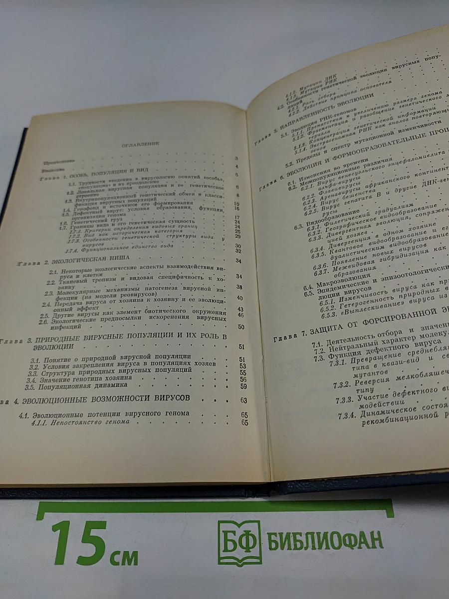 Популяционная структура и эволюция вирусов