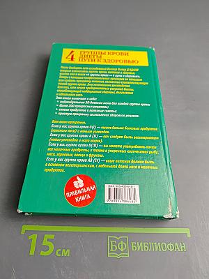 4 Группы крови — 4 Кухни