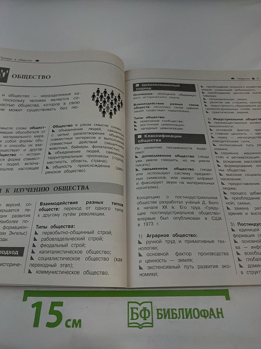 Наглядный справочник для подготовки к ОГЭ и ЕГЭ. Обществознание