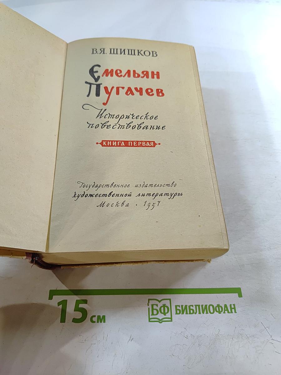 Емельян Пугачев. Книга первая
