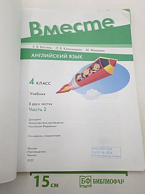 Team Up! Английский язык. 4 класс. Учебник. Часть 2