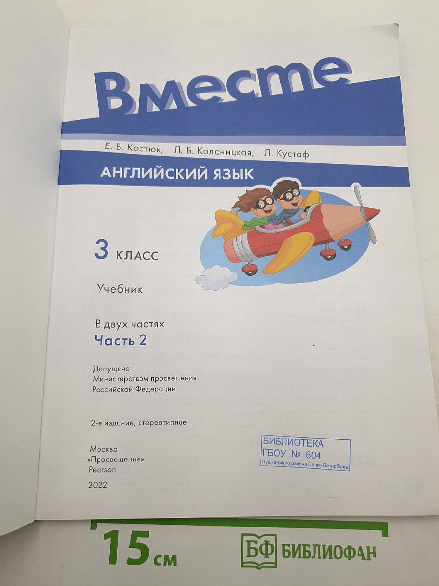 Team Up! Английский язык. 3 класс. Часть 2