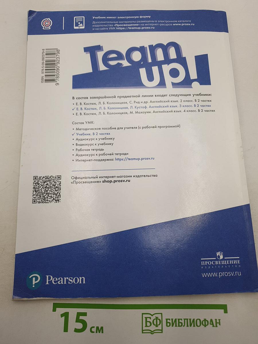 Team Up! Английский язык. 3 класс. Часть 2