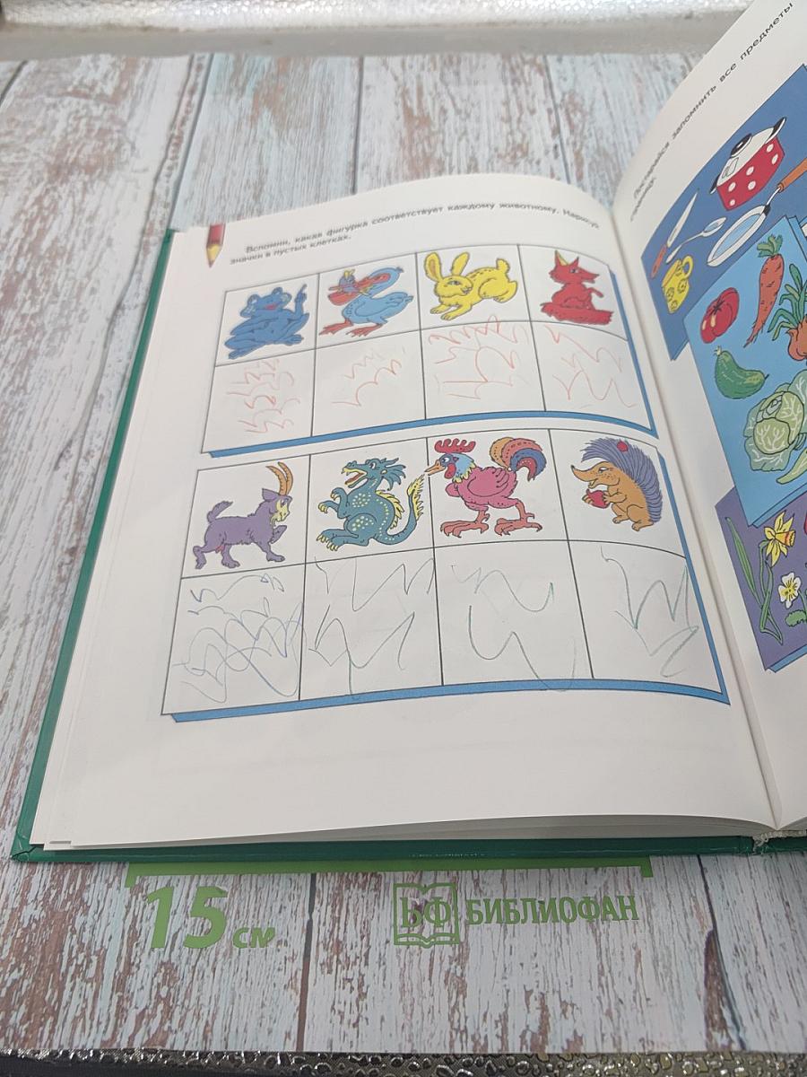 Большая книга заданий и упражнений по развитию памяти малыша