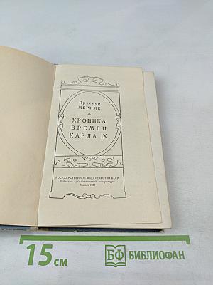 Хроника времен Карла IX