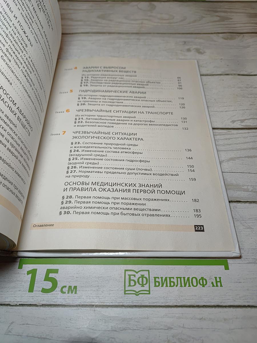 Основы безопасности жизнедеятельности для 8 класса