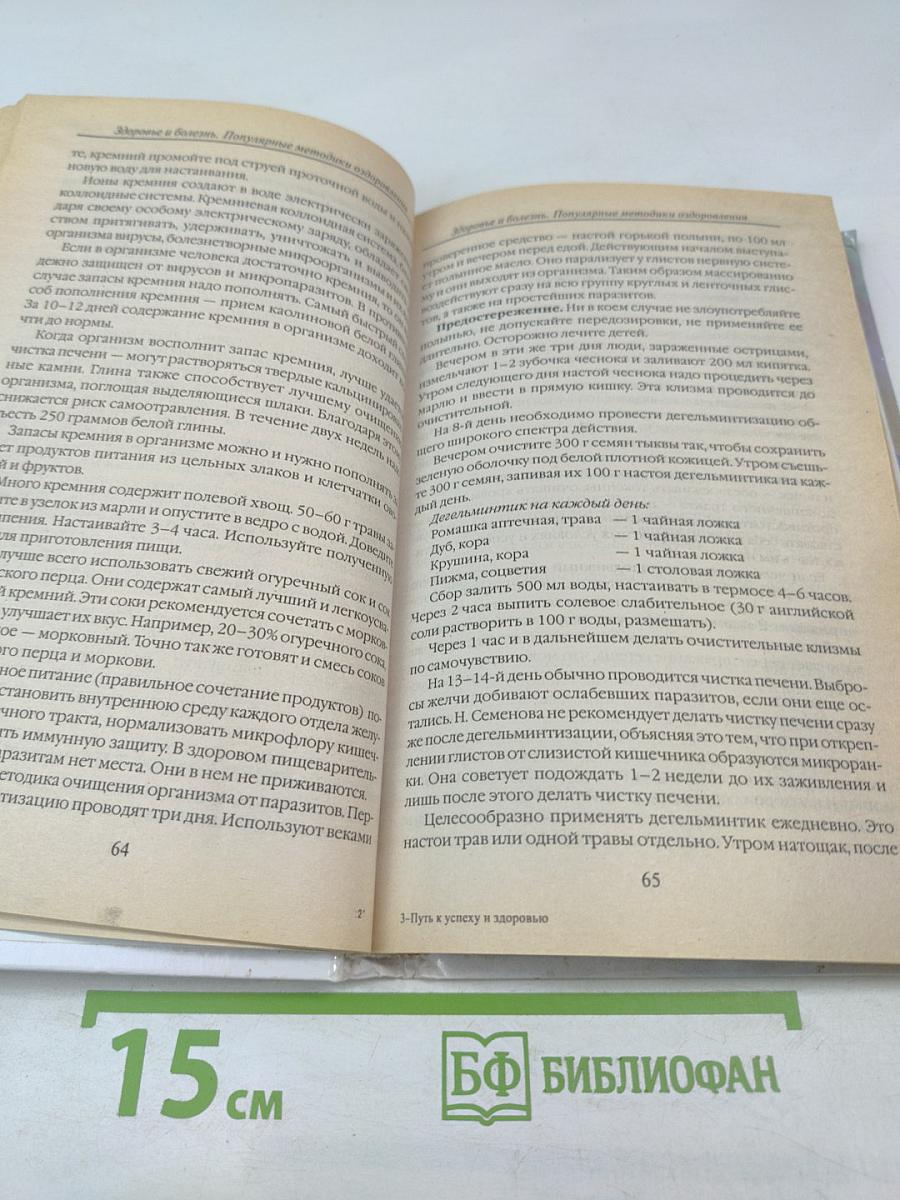 Путь к успеху и здоровью. Поиски, ошибки, открытия