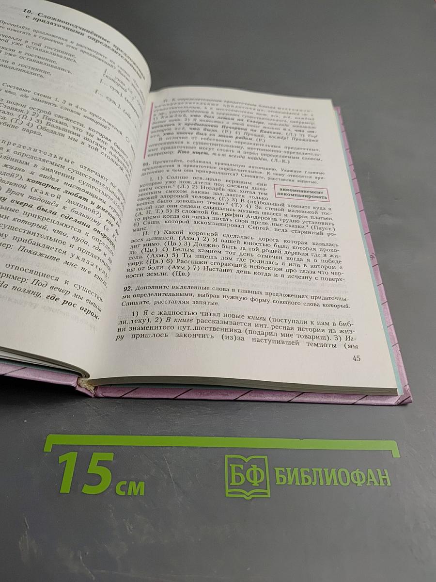 Русский язык 9 класс