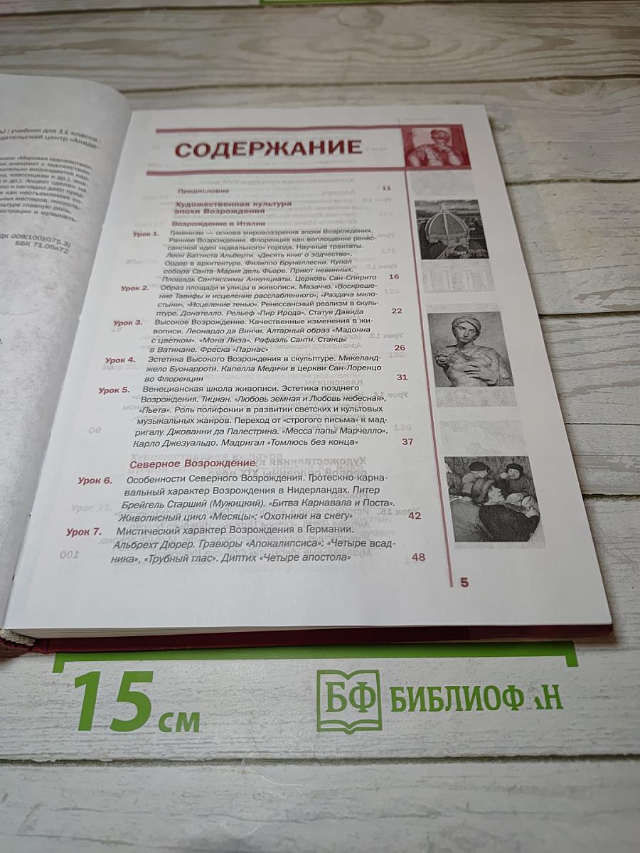 Мировая художественная культура. 11 класс, Базовый уровень