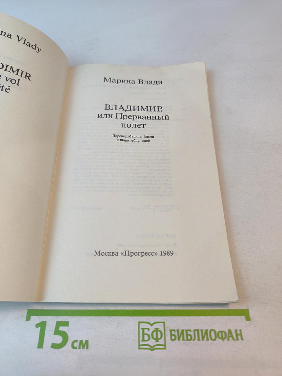 Владимир, или Прерванный полёт