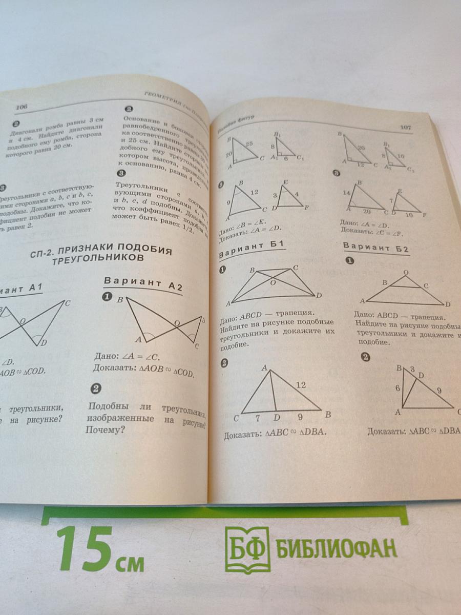 Алгебра Геометрия 9: Самостоятельные и контрольные работы