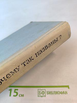 Почему так названы?