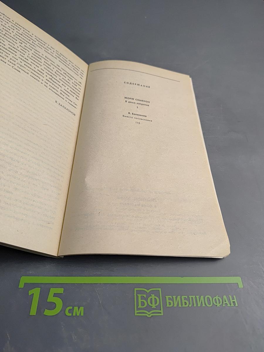 В доме напротив