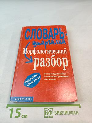 Словарь-шпаргалка Морфологический разбор