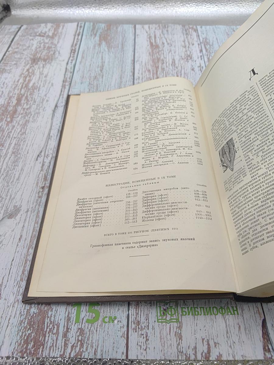 Большая медицинская энциклопедия. Том 9: Десна - Желток