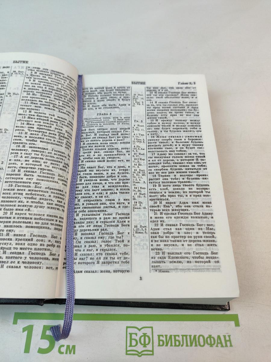 Библия. Книги Священного Писания Ветхого и Нового Завета. Канонические. В Русском Переводе с Параллельными Местами.