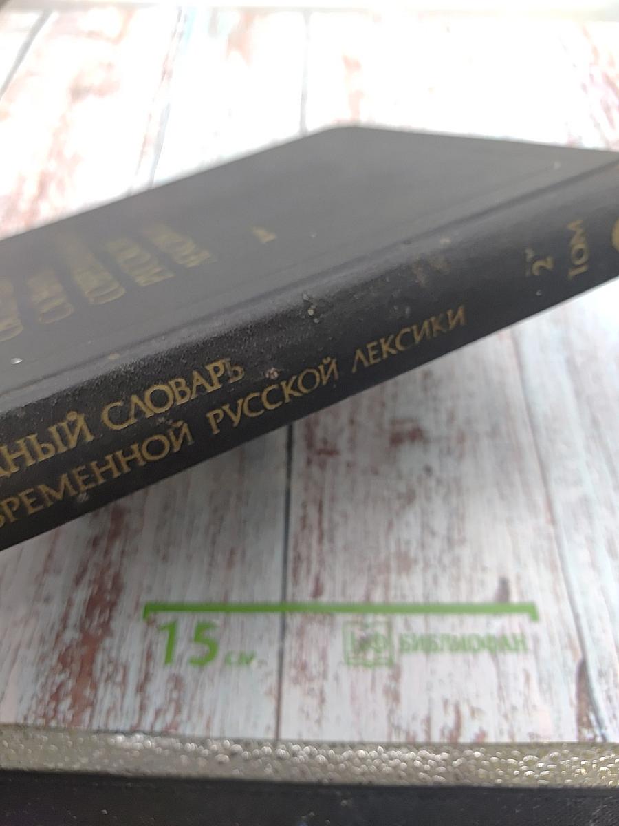 Сводный словарь современной русской лексики Том 2