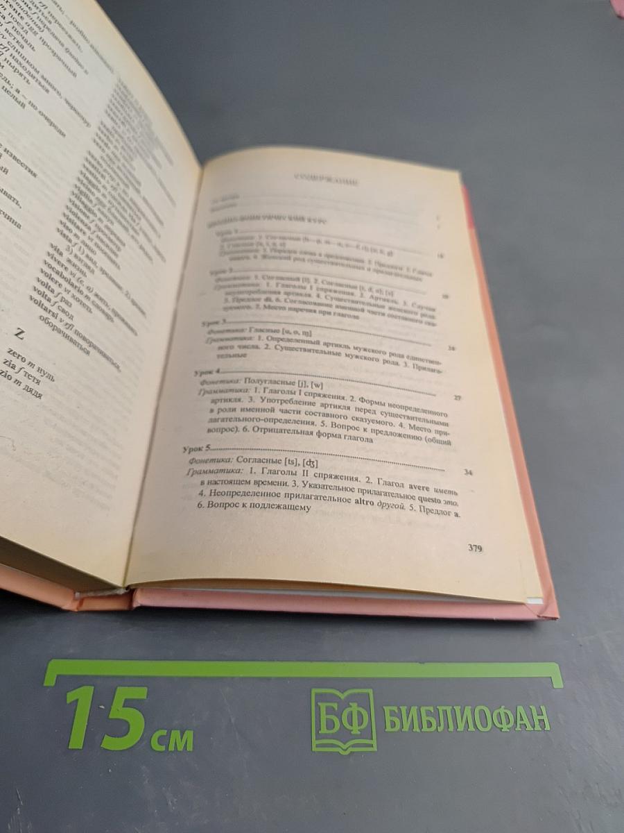 Основы итальянского языка