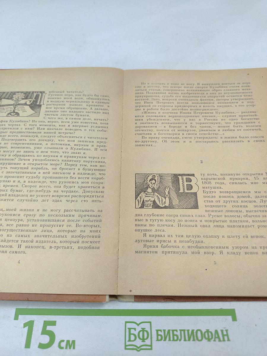 Портрет механика Кулибина