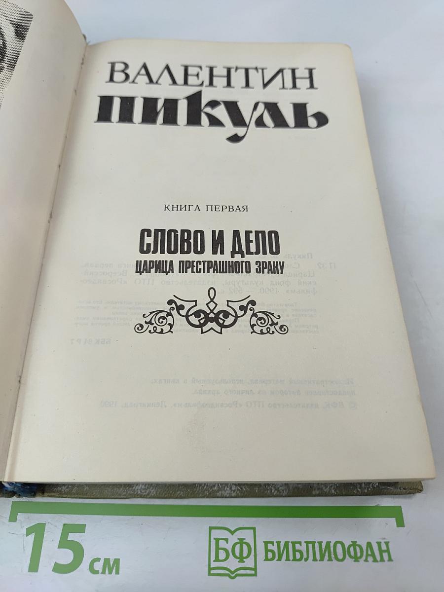 Слово и дело. Книга первая. Царица престрашного зраку